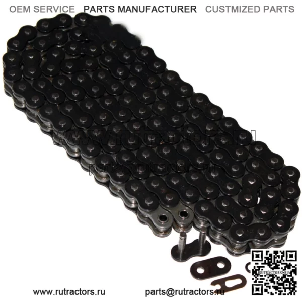 Приводная цепь с уплотнительным кольцом для Yamaha Raptor 700 YFM700R Se 2006-2013, черная (для: Yamaha Raptor 700)