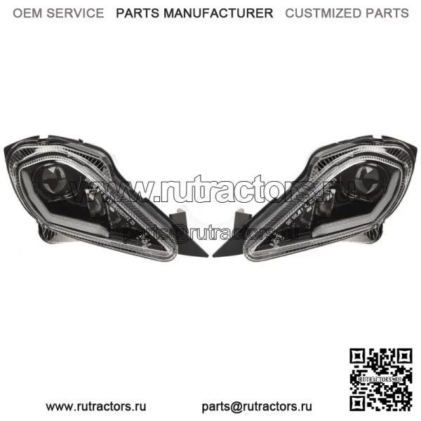 2 светодиодных фары для Yamaha YFZ 450 Raptor 350 700 700R 2006-2023