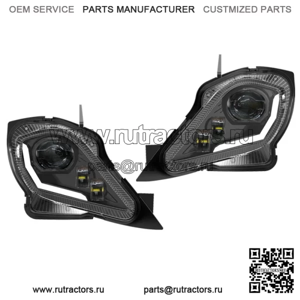 Для YAMAHA YFZ 450 RAPTOR 250 350 700R светодиодные фары комплект фар поворотник - Image 3