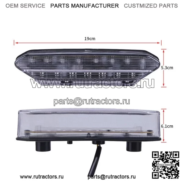 Новый светодиодный задний фонарь для YAMAHA YFZ450 YFZ 450 2006-2009 5TG-84710-21-00 - Image 2