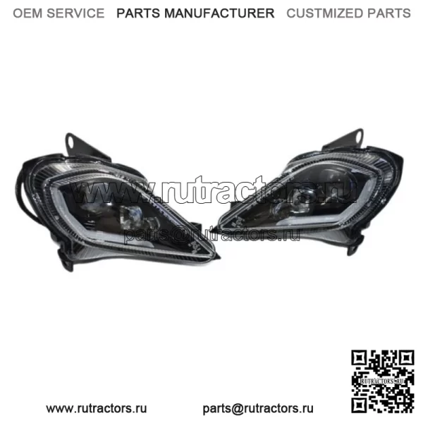 Светодиодные фары с поворотником для Yamaha Raptor YFZ 450 450R 450X 700R YFM 250 350 700 - Image 2