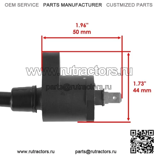 Колпачок катушки зажигания и свечи зажигания для Honda TRX250X 2009 2011-2014 2016-2024 - Image 2