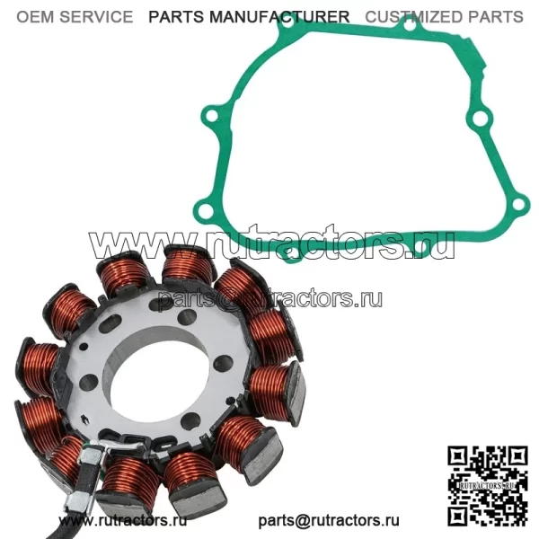 Статор и прокладка генератора для Honda CRF110F 2013-2018 31120-KYK-911 - Image 3