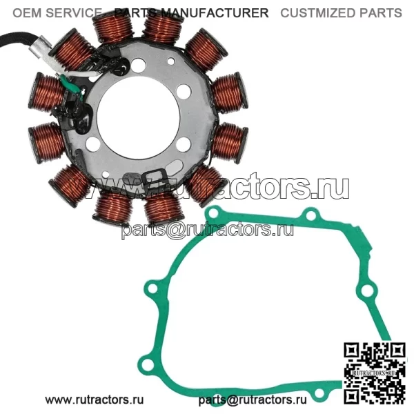 Статор и прокладка генератора для Honda CRF110F 2013-2018 31120-KYK-911 - Image 4