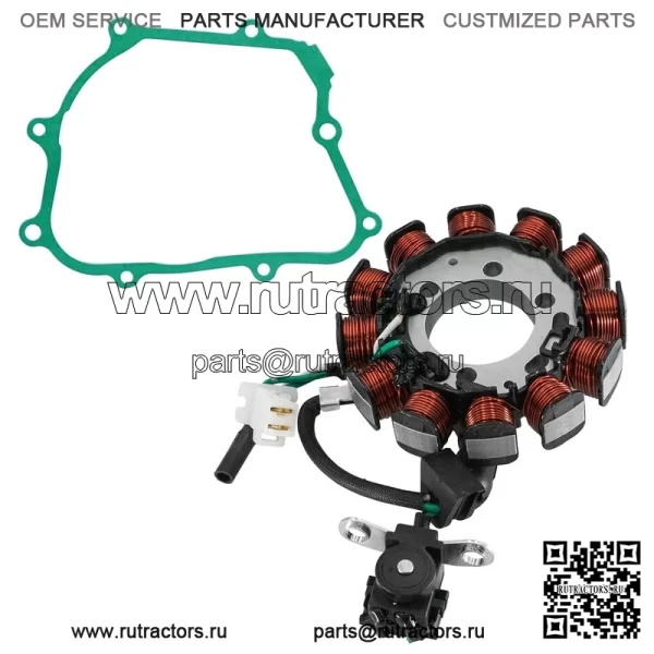 Статор и прокладка генератора для Honda CRF110F 2013-2018 31120-KYK-911 - Image 5