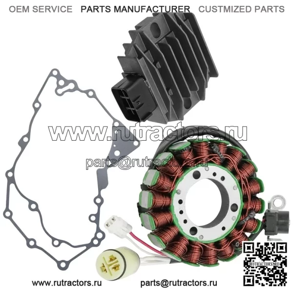 Прокладка выпрямителя регулятора статора для Yamaha YFZ450R YFZ450 R YFZ450Rse 2009-24 - Image 5