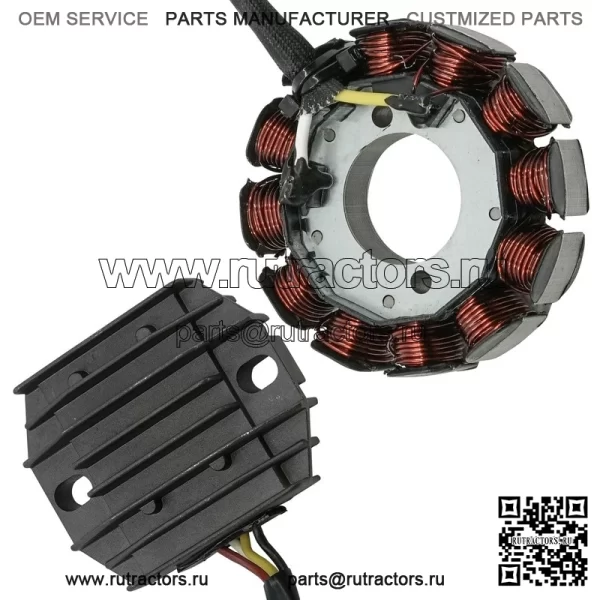 Статор и регулятор выпрямитель для Yamaha YFZ450 2004 2005 2006 2007 2008 2009-13 - Image 4