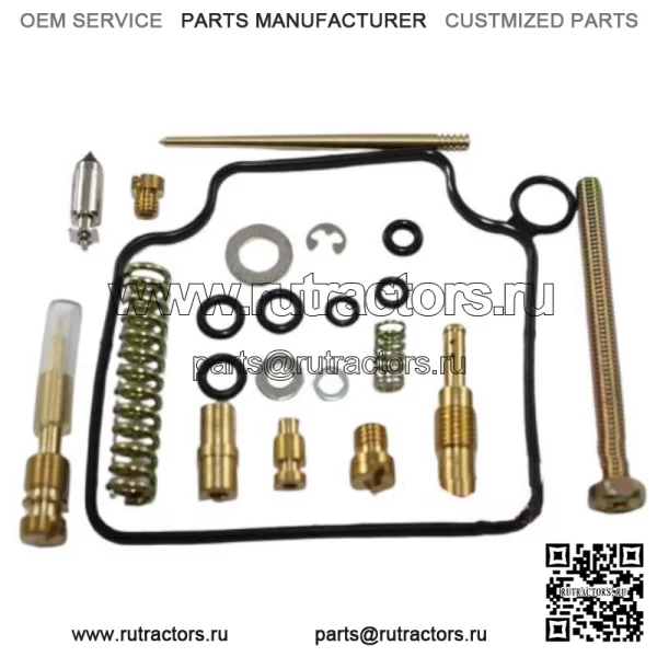 OEM КАЧЕСТВО Комплект для восстановления карбюратора 1998-2004 Honda TRX 450 Foreman S ES FM