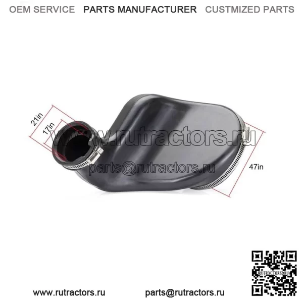 Впускной патрубок воздушного фильтра для Yamaha YFZ450 2004-09 YFZ450X 2008 5TG-14453-01-00 - Image 2
