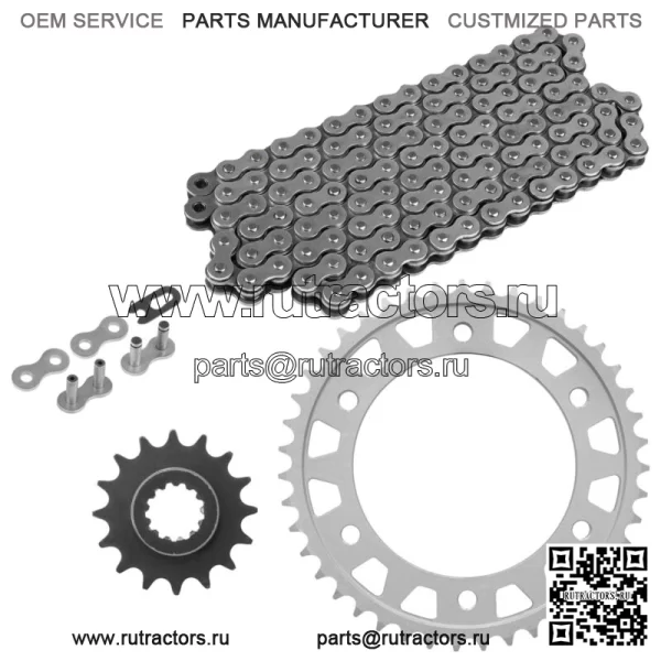 Приводная цепь и звездочка для Husaberg FC501 1994 / FC600 1994 23801-MEE-D00