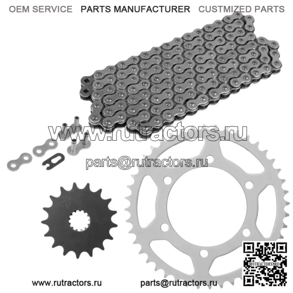 Приводная цепь и звездочки для Suzuki GSXS1000 2016-2024 27600-33E50-116