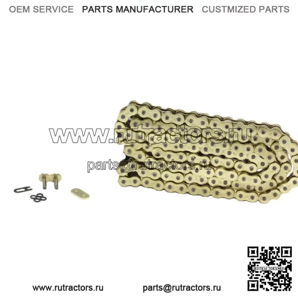 Цепь привода с уплотнительным кольцом Gold 520 Yamaha для YFZ450R YFZ 450 RSE Raptor 700