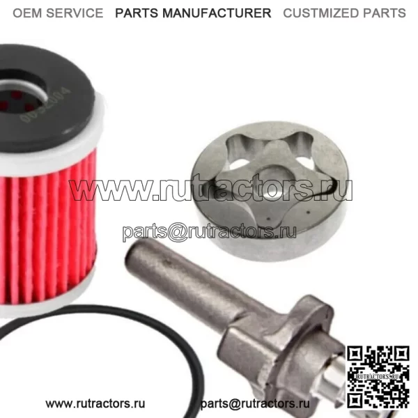 YFZ450 YFZ 450 масляный насос модернизация роторный распылитель Yamaha 5D3-15155-00-00 комплект форсунок - Image 2