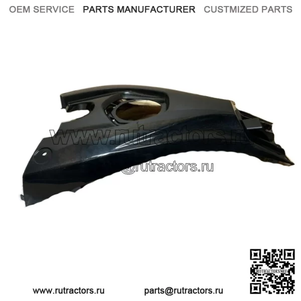06-13 YAMAHA YFZ450 OEM КРЫШКА ТОПЛИВНОГО БАКА МЕТАЛЛИЧЕСКАЯ ЧЕРНАЯ YFZ 450